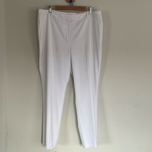 White Alex Marie dress pants / pantsuit pants